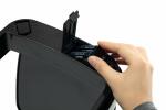 Durable Abfalleimer mit Sensor 12l si aus Edelstahl