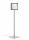 Durable Bodenständer A4 d.gr hoch/quer Info Stand BASIC A4