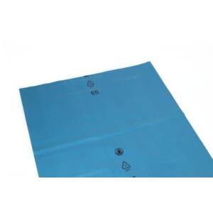 DEISS Müllsack Recycling - 240 Liter, blau, 200 Stück