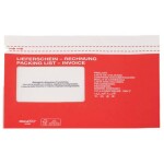 docuFIX Begleitpapiertaschen mit Aufdruck...