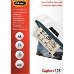 Fellowes Laminierfolie Capture - A4, matt, 125 mym, 100...