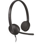LOGITECH Headset H340 schwarz