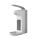 TEMDEX Desinfektionsmittel- & Seifen-Spender mit Armhebel - 1.000 ml, grau, Kunststoff