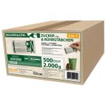 HELLMA Zucker-Sticks - 500 Portionen à 4 g