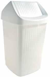 Schwingdeckelbehälter weiß 50 Ltr.