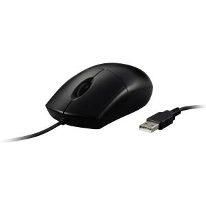 Kensington Maus Pro Fit - USB, kabelgebunden, abwaschbar, schwarz