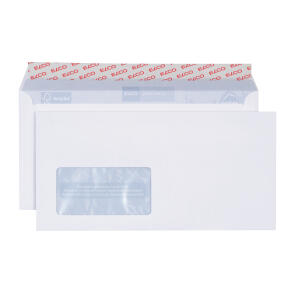 ELCO Briefhülle Proclima -  C5/6 DIN lang, hochweiß, Haftklebung, 100 g/qm, 500 Stück Box