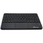 MEDIARANGE Funk-Tastatur - schwarz, integrierte Halterung