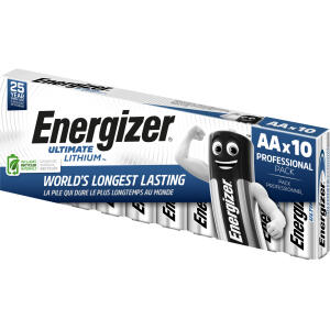 ENERGIZER Batterie Ultimate Lithium Mignon (AA) 1,5 Volt, 10 Stück