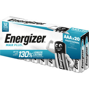 ENERGIZER Batterie Max Plus Micro (AAA) 20 Stück