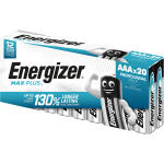 ENERGIZER Batterie Max Plus Micro (AAA) 20 Stück