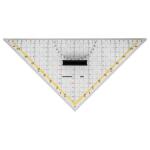 RUMOLD Geometriedreieck - 320 mm, Schneidekante, Griff