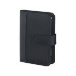 BSB Zeitplaner Pocket Rillendesign A7 Softfolie schwarz