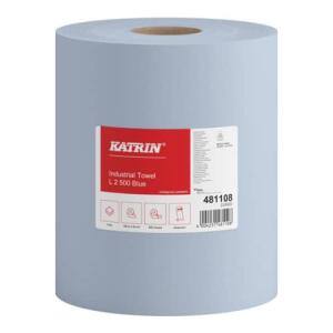 KATRIN Wischtuch Classic Industrial L2 blau, 2-lagig, 2 x 190 m
