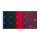 Oxford Office European Book "Essentials" A4+ (245 x 298 mm), kariert 5 mm, 120 Blatt, Optik Paper®, mit Mikroperforation und 3 versetzbaren Registern, 5er-Packung mit 4 Farben