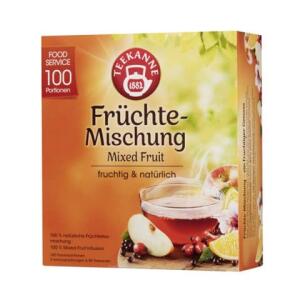 TEEKANNE Früchte-Genuss - 100 Btl. à 2g TEEKANNE 7032 / 2833908003