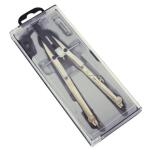 DONAU Schnellverstellzirkel, 170 mm mit Drucktasten und...