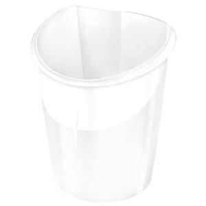 Ellypse by Cep Papierkorb Ellypse - weiß, 15 Liter