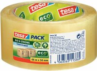 TESA Verpackungsklebeband Bio&Strong - 50 mm x 66 m,...