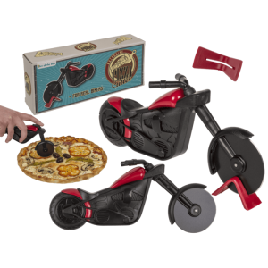 OOTB Pizza-Cutter Motorrad ca. 22 x 10 cm