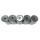 Blue4est Öko Thermorolle - 57-39-12mm, 18 m, weiß, EC-Cash, 5er Pack