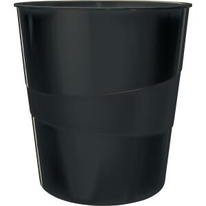 Leitz 5328 Papierkorb Recycle - 15l, PP, schwarz