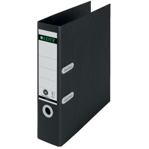 Leitz 1018 Qualitäts-Ordner Recycle 180° - A4, breit, 80 mm, schwarz