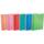 OXFORD Office Spiralbuch "MyColours" A5, kariert 5 mm, 90 Blatt, Optik Paper®, mit transluzentem PP-Deckel, 5er-Packung mit 4 Farben