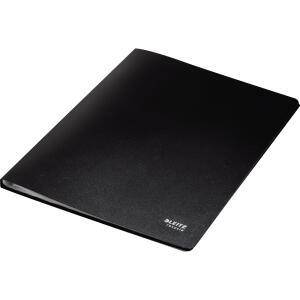 Leitz 4677 Sichthüllenmappe Recycle - A4, PP, 40 Hüllen, schwarz