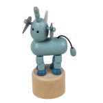 OOTB Holz-Drückfigur Tiere ca. 45 x 115 cm
