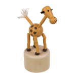 OOTB Holz-Drückfigur Tiere ca. 45 x 115 cm