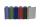 Oxford Office Spiralbuch "Essentials" A5, liniert 7 mm, 90 Blatt, Optik Paper®, ohne Mikroperforation, 5er-Packung, 6 Farben sortiert: Marine, Schwarz, Grau, Rot, Pfauengrün, Fuchsia