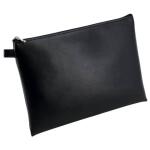 Alassio Mehrwegbeutel - 23 x 16 cm, Lederimitat, schwarz