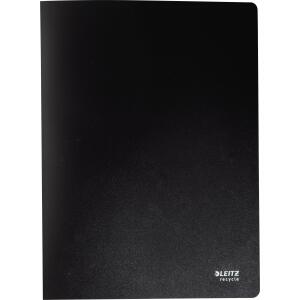 Leitz 4676 Sichthüllenmappe Recycle - A4, PP, 20 Hüllen, schwarz