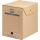 ELBA Sammelcontainer "tric system maxi" (236x333x308 mm), für Ordnerfüllungen und Papier aller Art, mit Verschlusslasche, Archivaufdruck und Griffloch, allseitig geschlossen, aus stabiler Wellpappe, für DIN A4, naturbraun