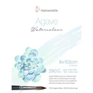 HAHNEMÜHLE Skizzenblock - 8 x 10,5 cm, 290 g/qm, naturweiß