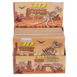 OOTB Naturholz-3D-Puzzle Dinosaurierskelett I