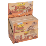 OOTB Naturholz-3D-Puzzle Dinosaurierskelett I
