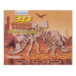 OOTB Naturholz-3D-Puzzle Dinosaurierskelett I