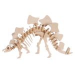 OOTB Naturholz-3D-Puzzle Dinosaurierskelett I