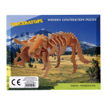 OOTB Naturholz-3D-Puzzle Dinosaurierskelett I