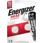 ENERGIZER Knopfzellen-Batterie Lithium CR2032 3,0 Volt 2...