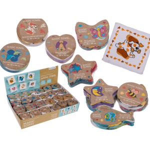OOTB Magisches Baumwoll-Handtuch Tiere