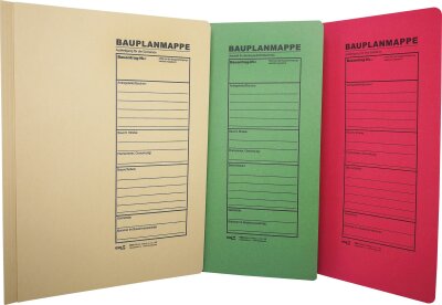 RNK Bauformulare & Handwerk, 230x318mm, Bauplanhefter für das Bauantragsverfahren