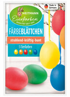 Ostereierfarbe Färbeblättchen Heissfarbe...