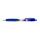 Kugelschreiber Medium Grip  blau Q-CONNECT KF04396 Rectractable