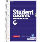 BRUNNEN Collegeblock A4 liniert 80 Blatt Recyclingpapier...