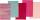 KNORR PRANDELL 218308210 Wachsplatten-Sortiment Sortierung Rosa 175 x 80 x 05 mm