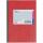 Geschäftsbuch A6 96BL kariert rot KÖNIG & EBHARDT 86-16 272