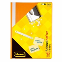 Idena 307065 - Schnellhefter A4 - PP - orange